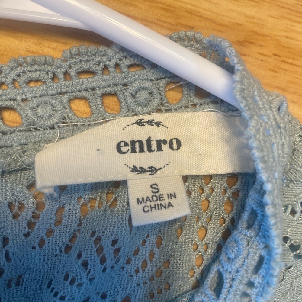 Entro Mint Lace Blouse - Picture 5 of 6